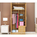 Vente chaude simple armoire pratique à 2 portes avec 2 tiroirs